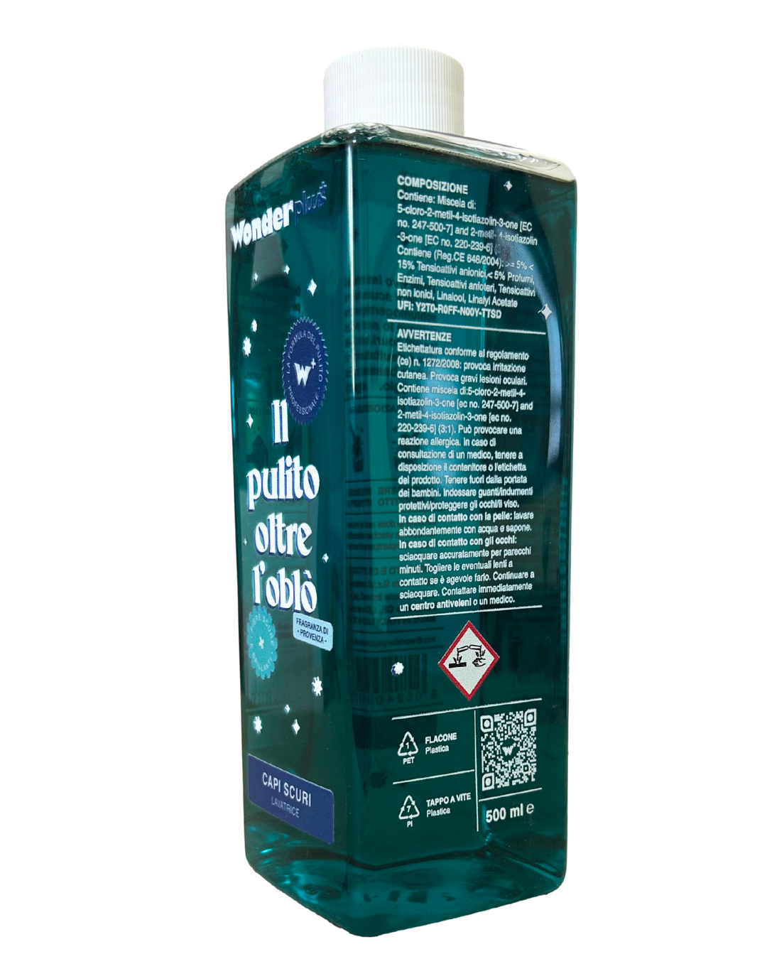 Il pulito oltre l'oblò capi scuri